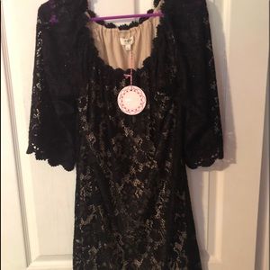 BNWT. Umgee Black Lace Dress
